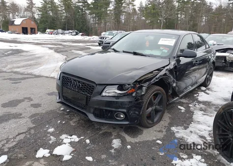 2012 Audi A4 2.0T Premium from USA, damaged, VIN WAUFFAFL0CN012959